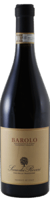 Fles Serre dei Roveri Barolo uit het jaar 2020 met een inhoud van 0.75 L en alcoholpercentage van 14.5. Deze wijn komt uit de wijnstreek Piëmonte gelegen in Italië. Het druivenras is Nebbiolo. Het EAN nummer van de fles op de afbeelding is 8008156132288.
