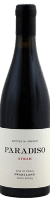 Fles Tim Hillock Paradiso Syrah AL uit het jaar 2022 met een inhoud van 0.75 L en alcoholpercentage van 13. Deze wijn komt uit de wijnstreek  gelegen in Zuid-Afrika. Het druivenras is . Het EAN nummer van de fles op de afbeelding is 0658325575873.