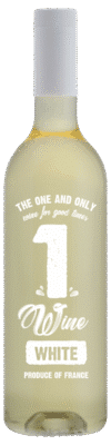1WINE XL blanc (0,75 liter - mlp) - 12 flessen